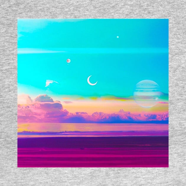 AM LoFi chromatic clouds by lofi_retrowave